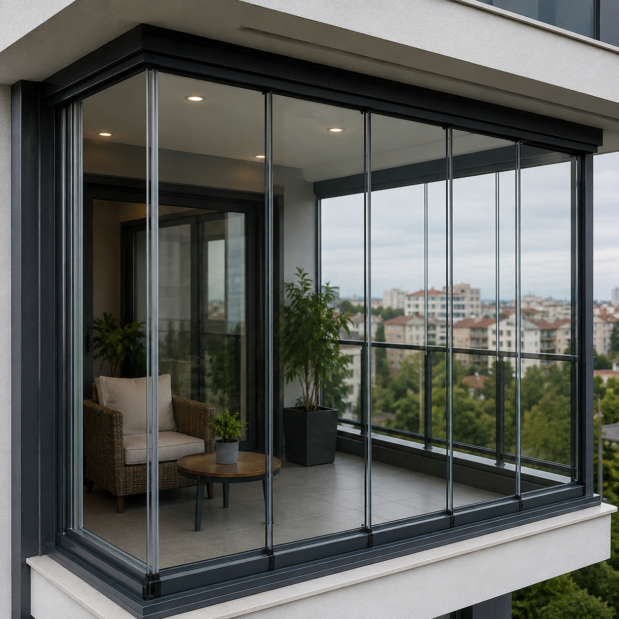 Isıcamlı Cam Balkon Sistemleri